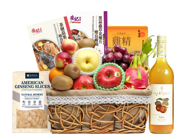 Wine n Food Hamper - Recovery Health Care Fruit Gift Hamper 11 - L36512080 Photo